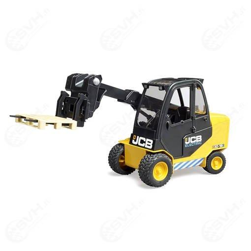 Bruder JCB forklift truck with pallet