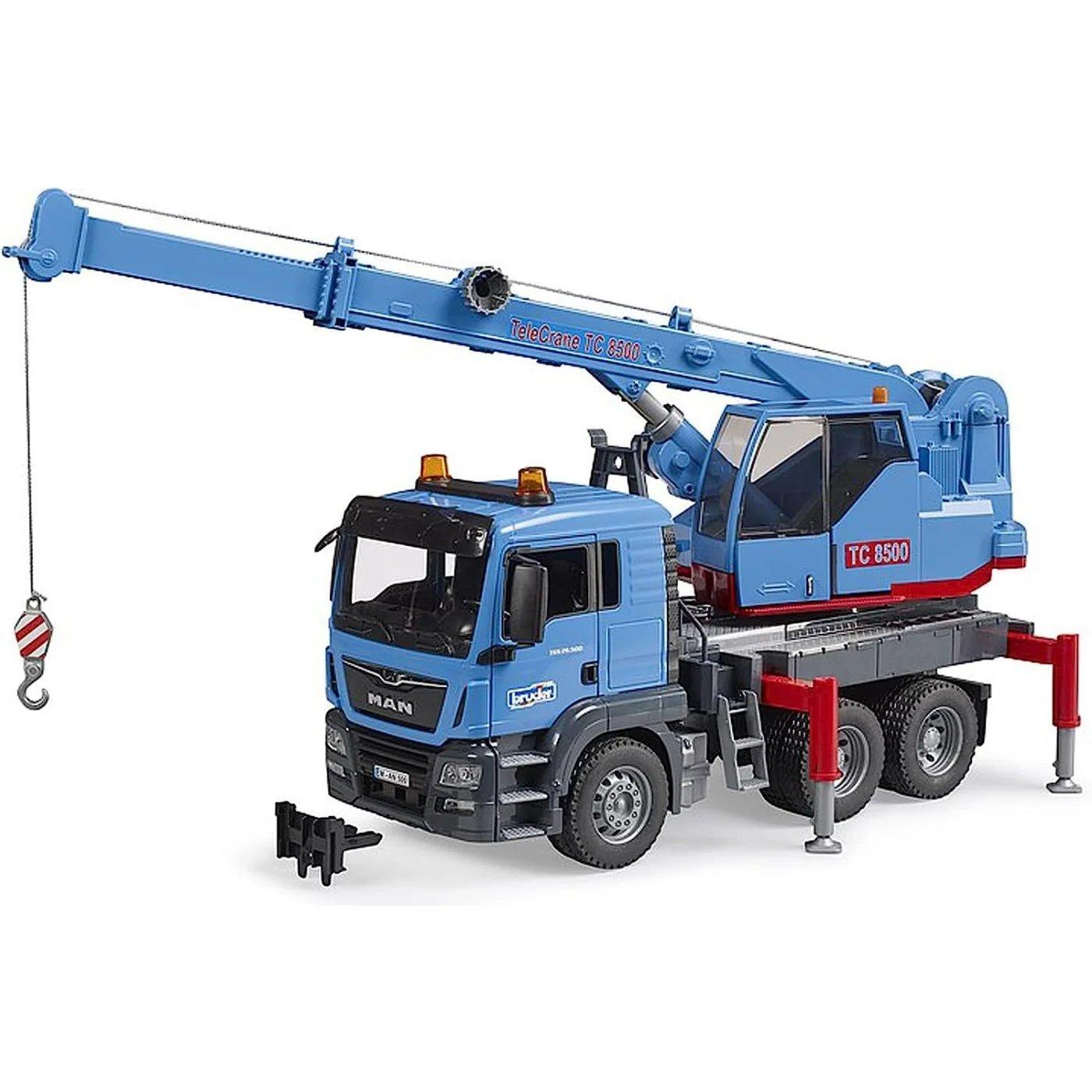 Bruder MAN TGS crane lorry