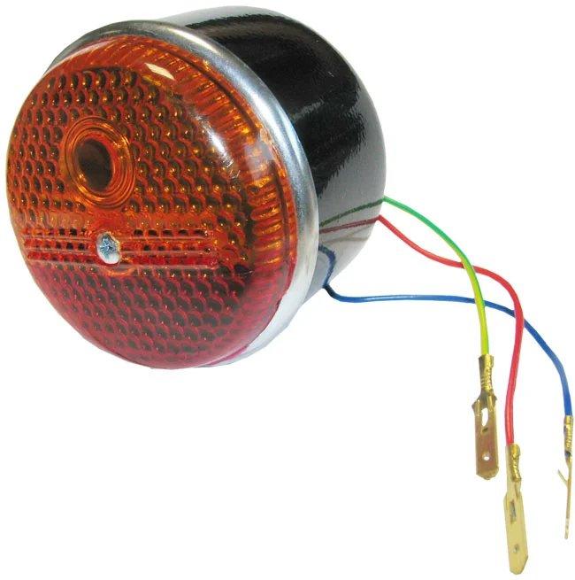 Lamp Vintage Type Round Indicator Type 168 Export Indicator & Stop & Tail 81.4mm Bulbs 1412 & 1413