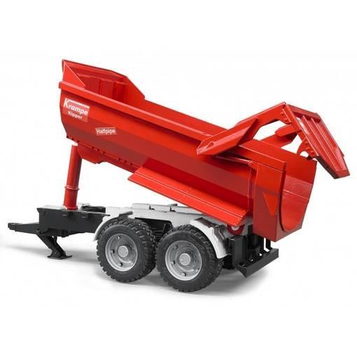 Bruder Krampe Tandem halfpipe tipping trailer